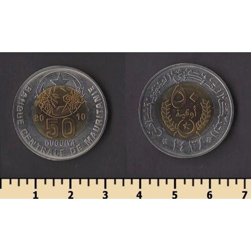 Мавритания 50 угий 2010