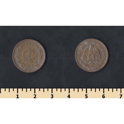 Мексика 1 сентаво 1945