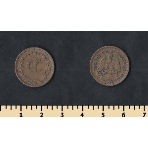 Мексика 1 сентаво 1945