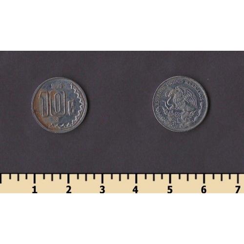 Мексика 10 сентаво 1996