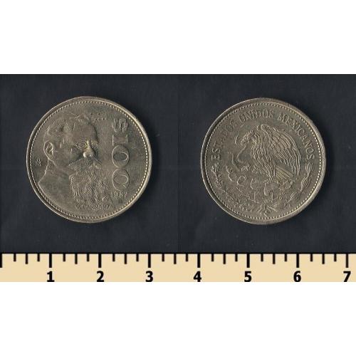 Мексика 100 песо 1987