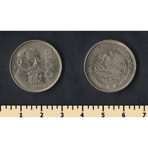 Мексика 100 песо 1987