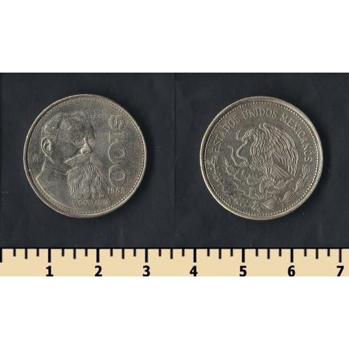 Мексика 100 песо 1988