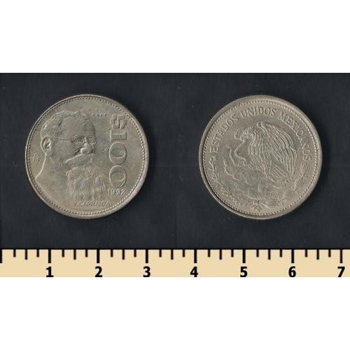 Мексика 100 песо 1992