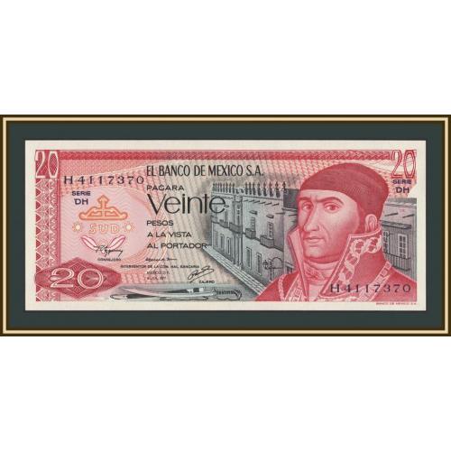Мексика 20 песо 1977 P-64 (64d.3) UNC