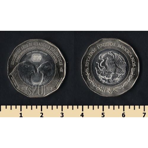 Мексика 20 песо 2023