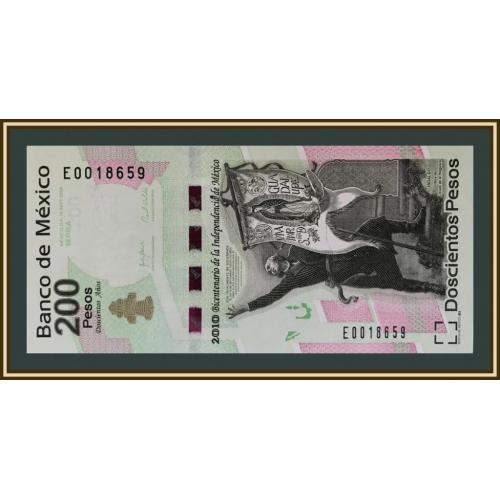 Мексика 200 песо 2008 P-129 (129e) UNC