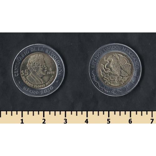 Мексика 5 песо 2008
