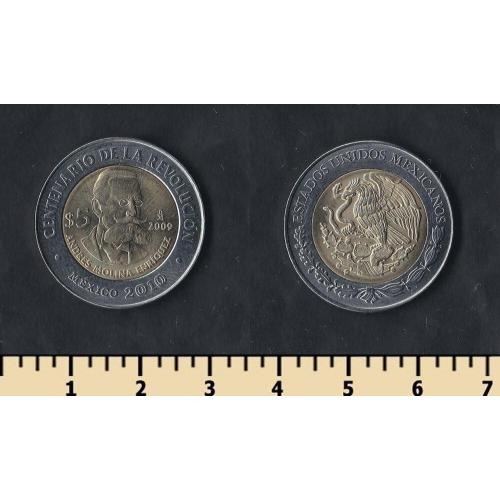 Мексика 5 песо 2009