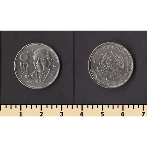 Мексика 50 песо 1987