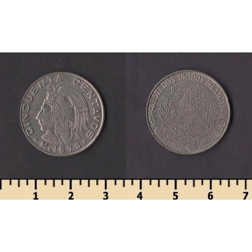 Мексика 50 сентаво 1979