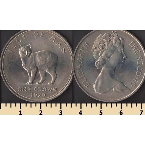 Мэн остров 1 крона 1970