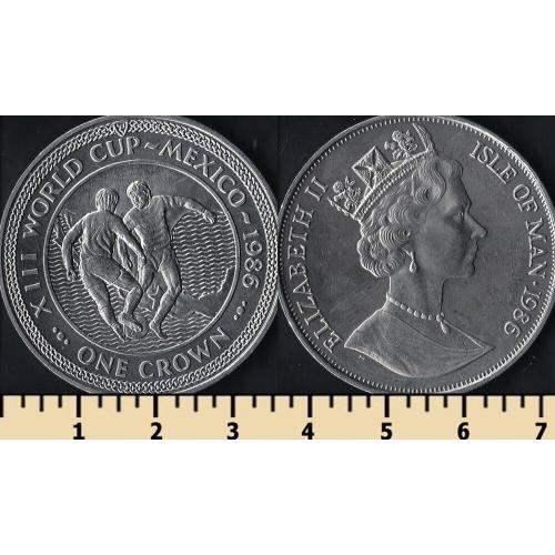 Мэн остров 1 крона 1986