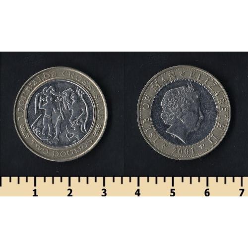 Мэн остров 2 фунта 2001