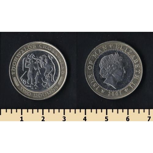 Мэн остров 2 фунта 2001