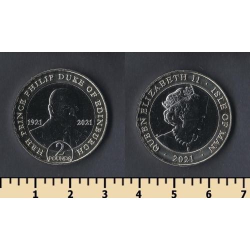 Мэн остров 2 фунта 2021