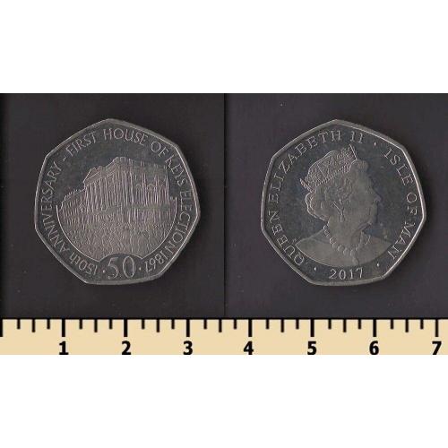 Мэн остров 50 пенсов 2017