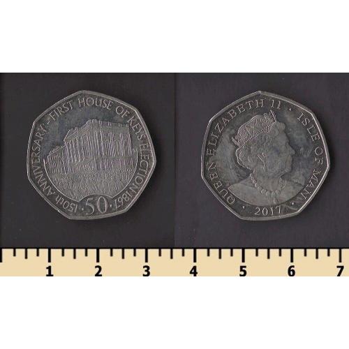 Мэн остров 50 пенсов 2017