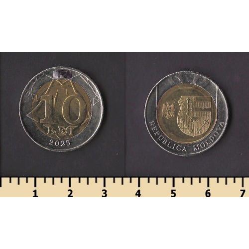 Молдова 10 лей 2025