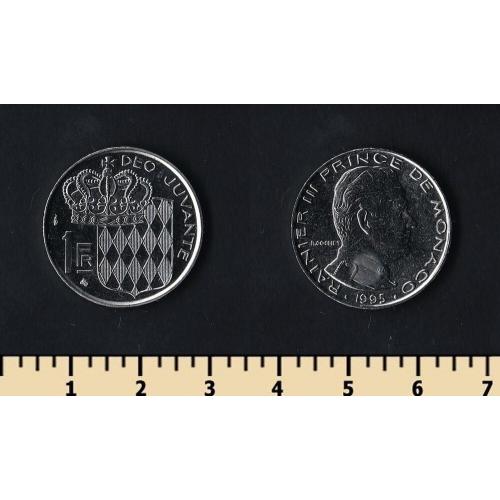 Монако 1 франк 1995