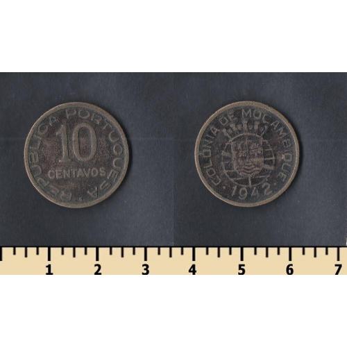 Мозамбик 10 сентаво 1942