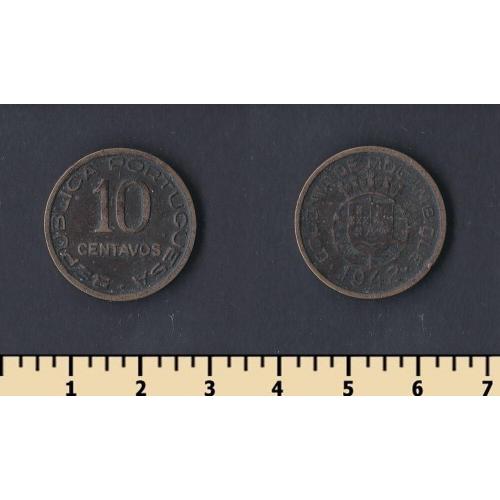 Мозамбик 10 сентаво 1942