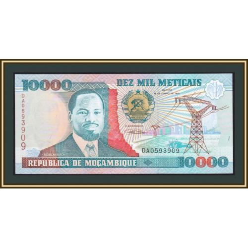 Мозамбик 10000 метикалов 1991 P-137 UNC