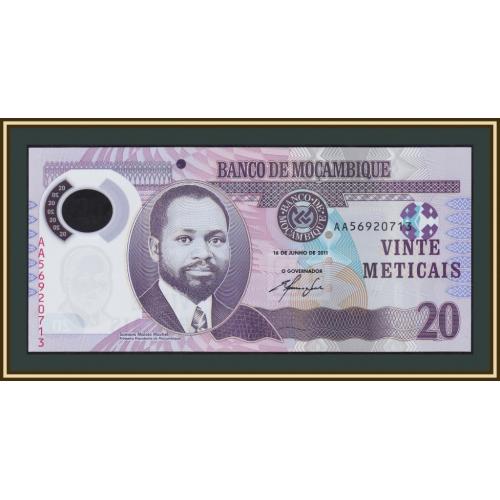 Мозамбик 20 метикалов 2011 P-149 (149a) UNC