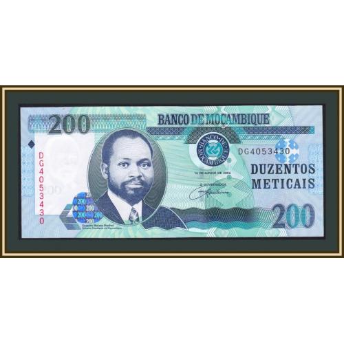Мозамбик 200 метикалов 2006 P-146 UNC