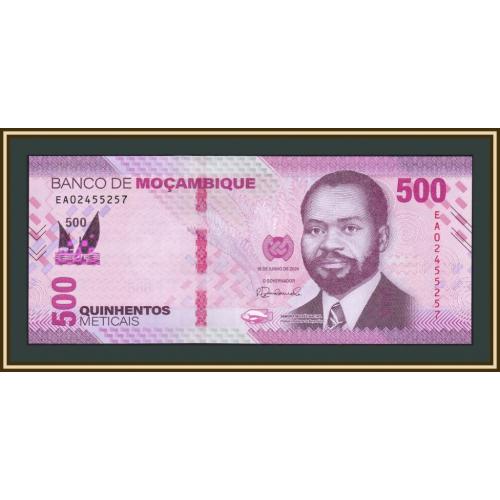 Мозамбик 500 метикал 2024 P-159 (159a) UNC Новинка!