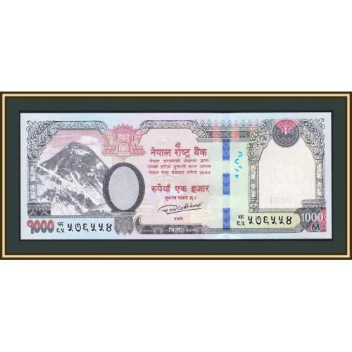 Непал 1000 рупий 2019 P-82 UNC