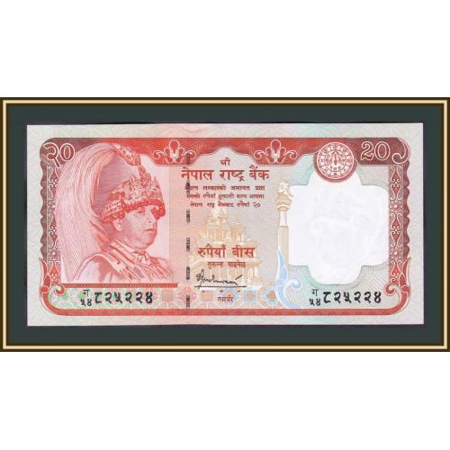 Непал 20 рупий 2005 P-55 UNC