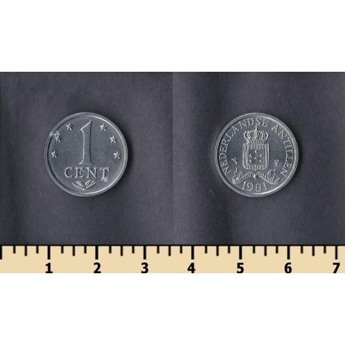 Нидерландские Антилы 1 цент 1981