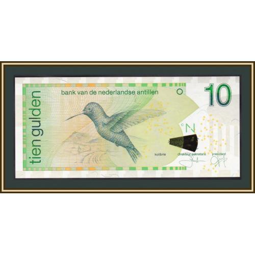 Нидерландские Антилы 10 гульденов 2003 P-28 (28c) UNC