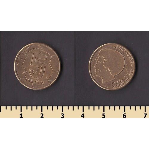 Нидерланды 5 гульденов 2000