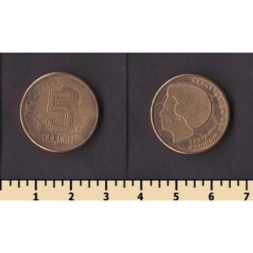 Нидерланды 5 гульденов 2000