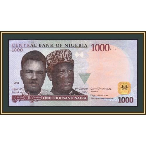 Нигерия 1000 найра 2021 P-36 (36u) UNC