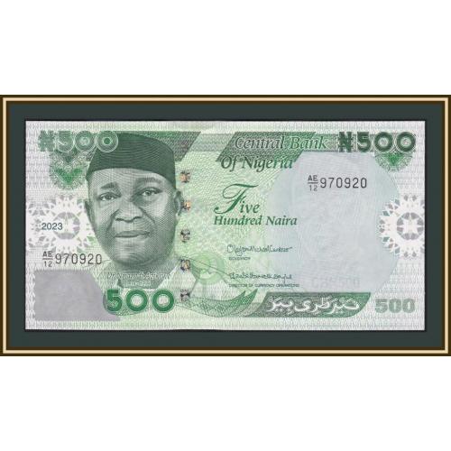 Нигерия 500 найра 2023 P-48 (48b.2.2) UNC