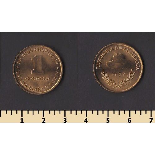 Никарагуа 1 кордоба 1987