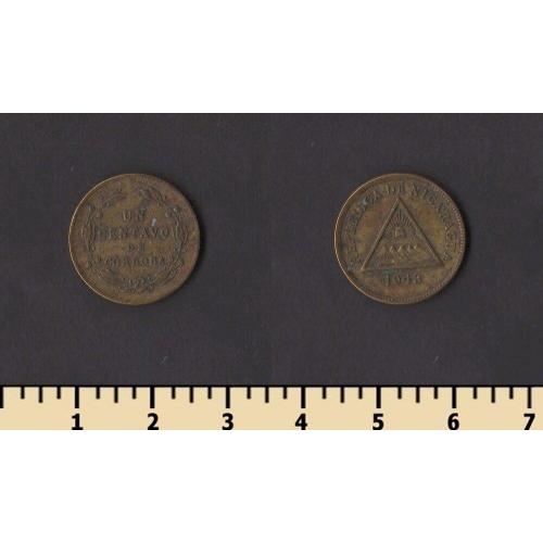 Никарагуа 1 сентаво 1943