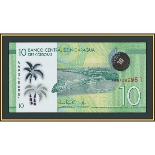 Никарагуа 10 кордоб 2022 P-209 (209c) UNC
