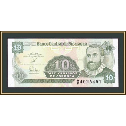 Никарагуа 10 сентаво 1991 P-169 (169a.2) UNC