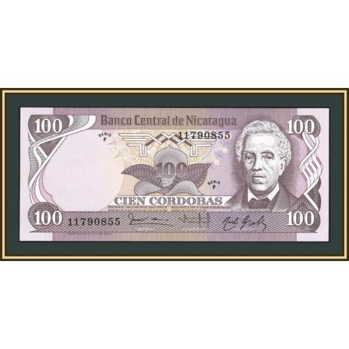 Никарагуа 100 кордоб 1984 (1985) P-141 UNC