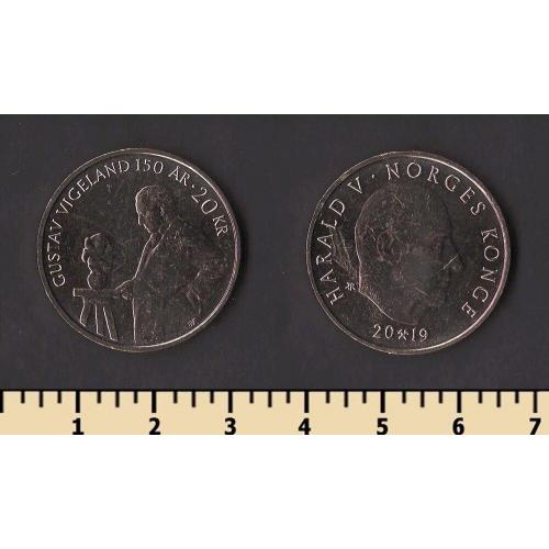 Норвегия 20 крон 2019