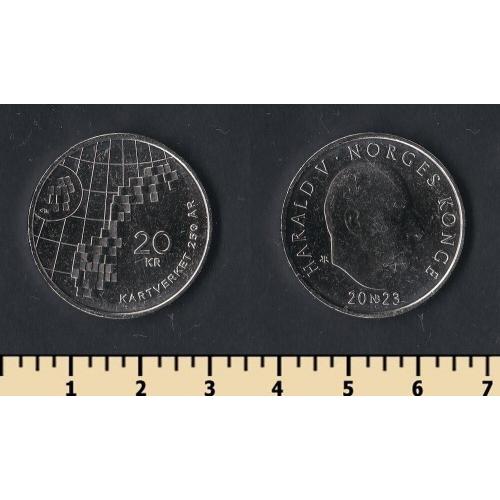 Норвегия 20 крон 2023