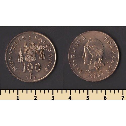 Новая Каледония 100 франков 1984