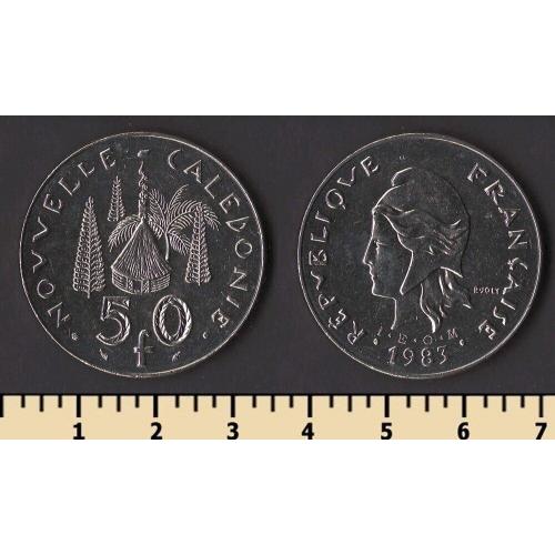 Новая Каледония 50 франков 1983
