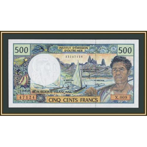 Новая Каледония (Французские Тихоокеанские Территории) 500 франков 1985-2015 P-1 (1d) UNC
