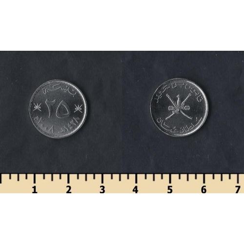 Оман 25 байса 2008