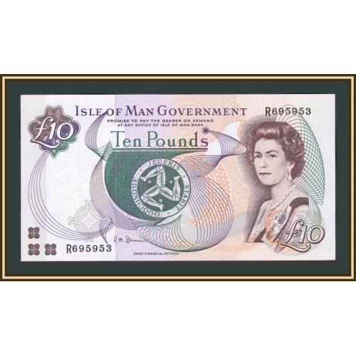 Остров Мэн 10 фунтов 2007 P-46 (46a) UNC
